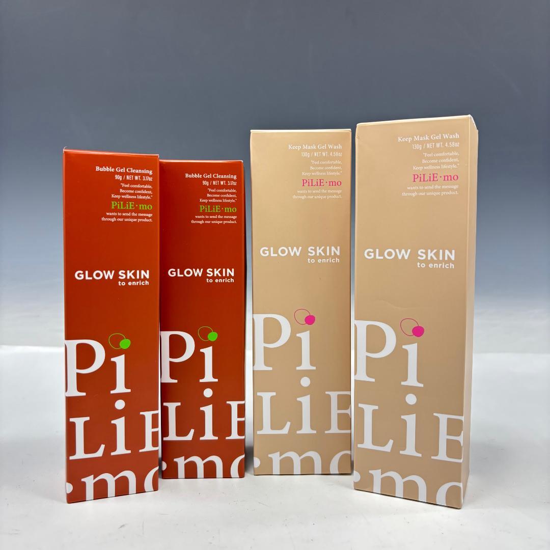 未開封【ピリモ本物】洗顔料130g・2点/クレンジング90g・2点/日本製