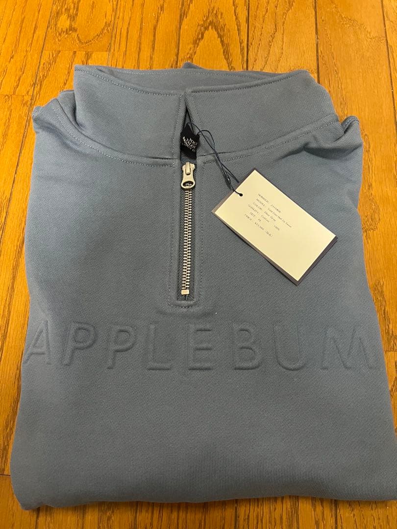 APPLEBUM アップルバム ハーフジップ スウェットXL