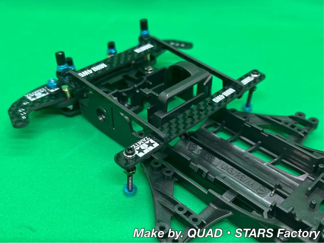 【ミニ四駆・FM-A用】2軸ATピボット＋フロント提灯【J-CUP2021】