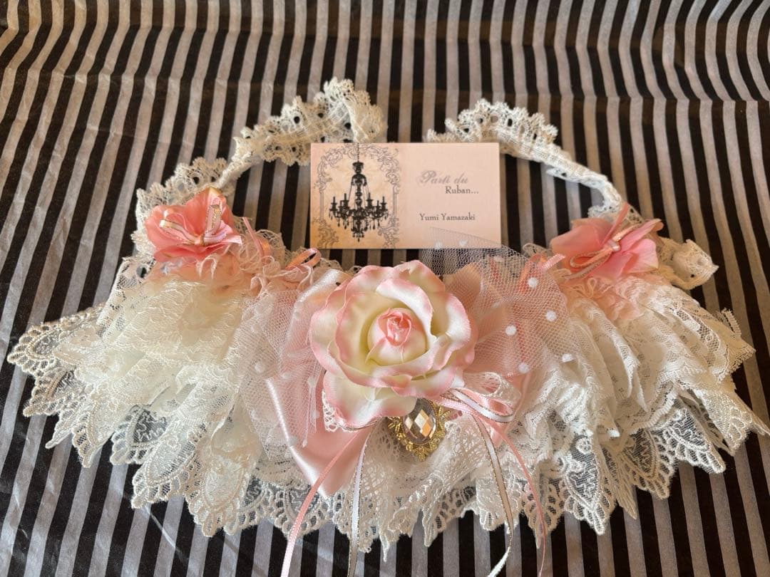 ⑥Parti du Ruban ケープタイプ　ネックアクセサリー　犬用品　写真