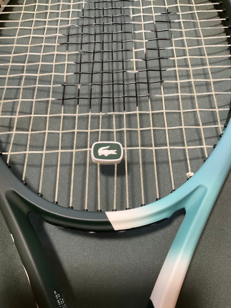 ラコステ LACOSTE L.20 ラケット 超美品　ナチュラル張上　ステンシル