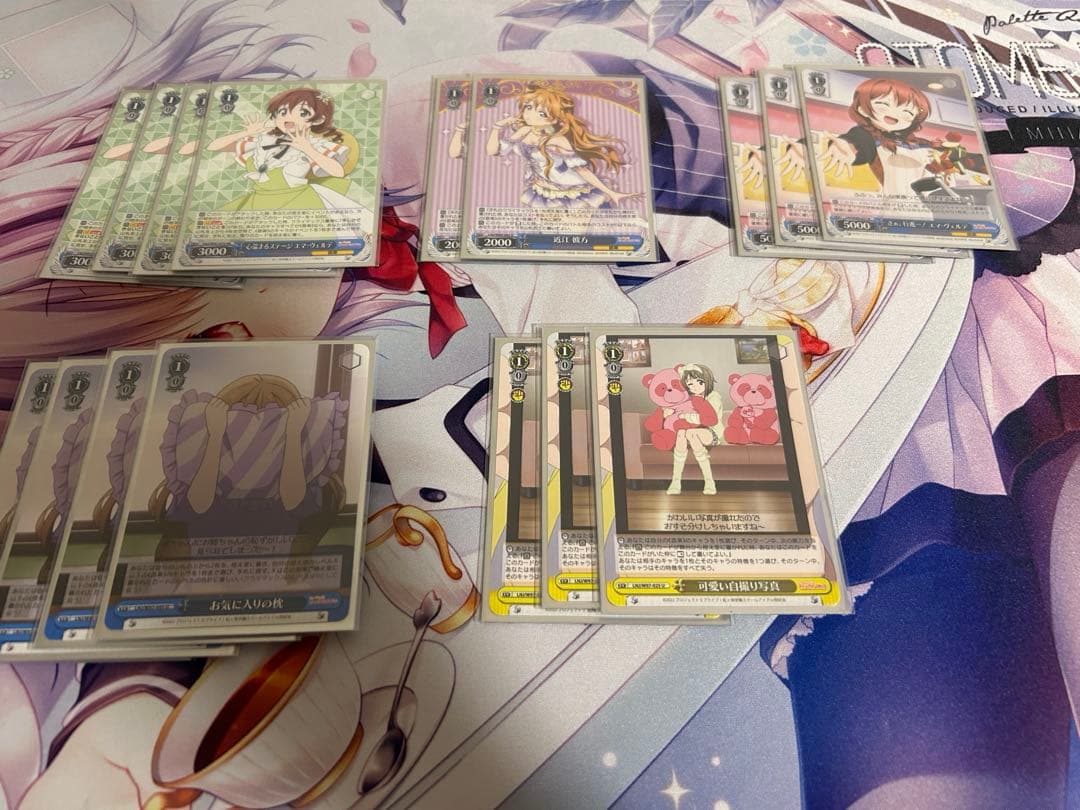 ヴァイスシュヴァルツ 虹ヶ咲 8門 デッキ