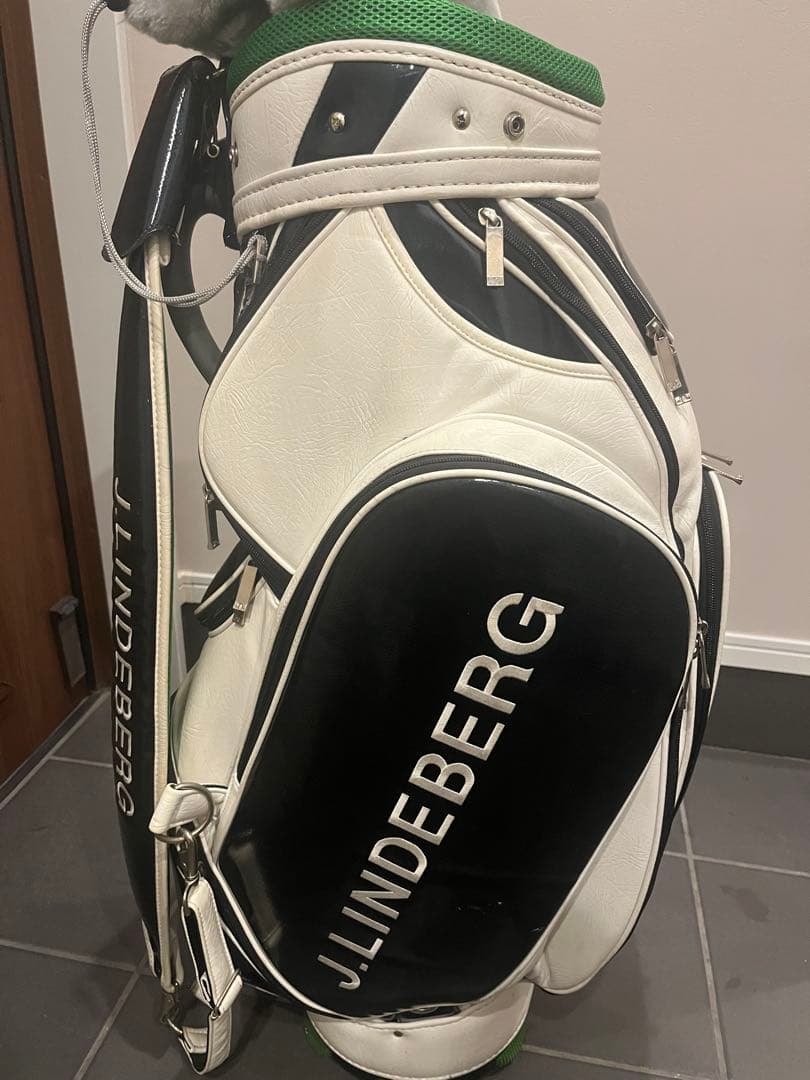 J.リンドバーグ　ゴルフキャディバッグセット　ボールポーチ追加