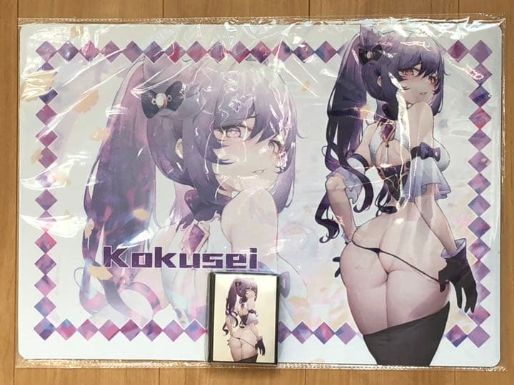 原神 刻晴 スリーブ&プレイマットセット