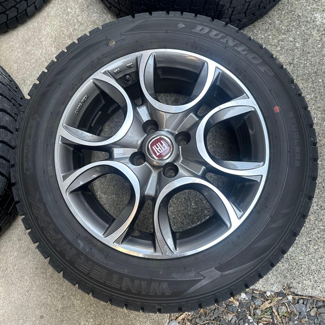 MAKアルミ ＆ スタッドレス 185/65R15　 フィアット用