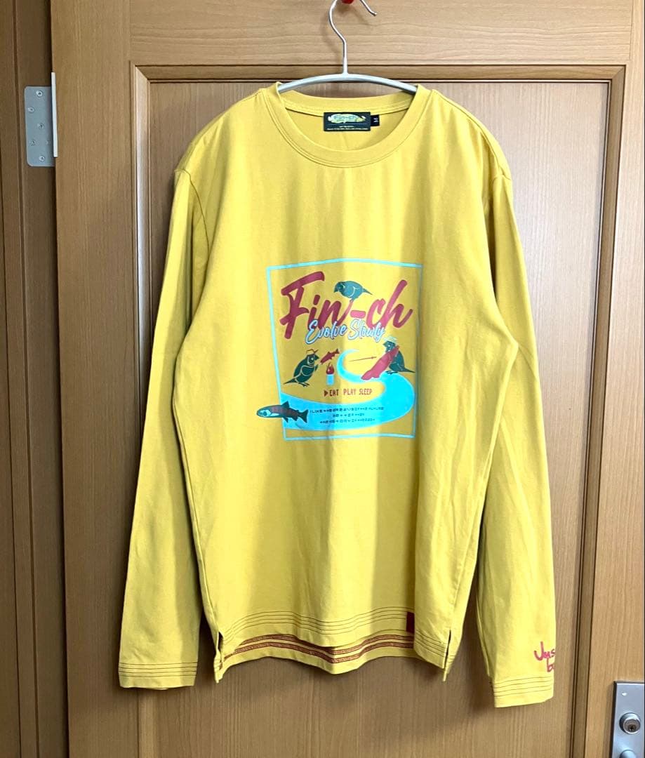 fin-ch フィンチ　ロングTシャツ　長袖　Ｍサイズ　イエローグリーン2枚