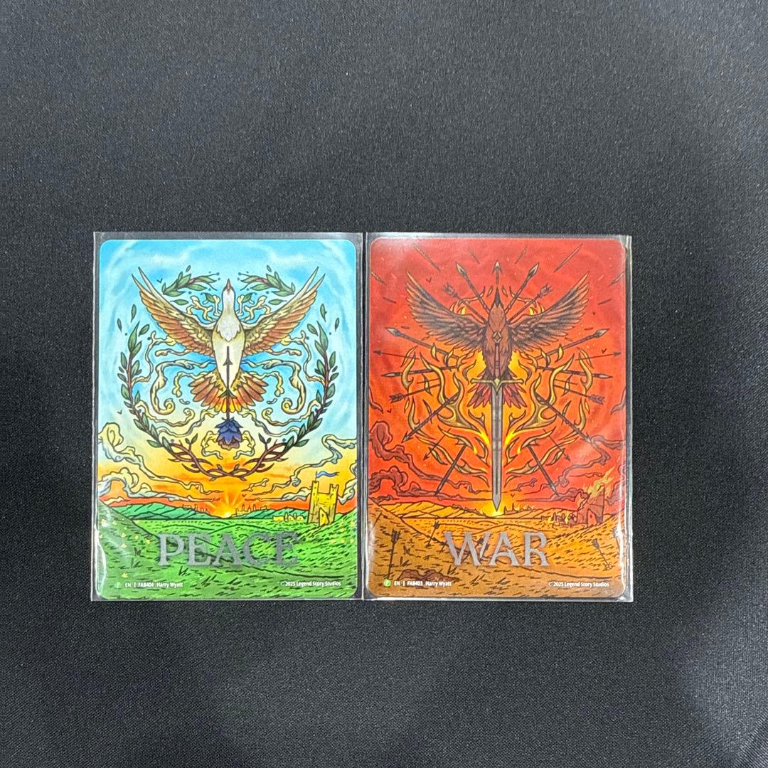 War peace トークン　二枚セット fab flesh and blood