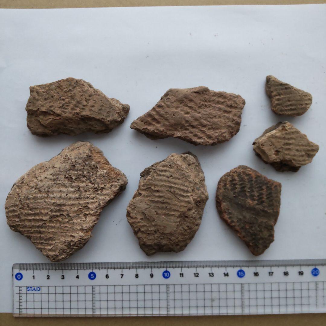 ★本物の縄文土器★(新潟県出土)⑳、7点