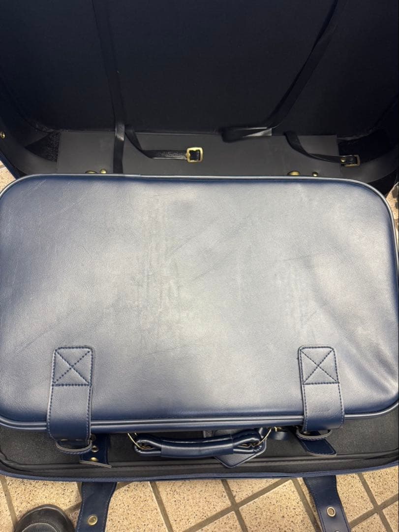 ユナイテッド空港　バッグ　キャスター付き　大小セット