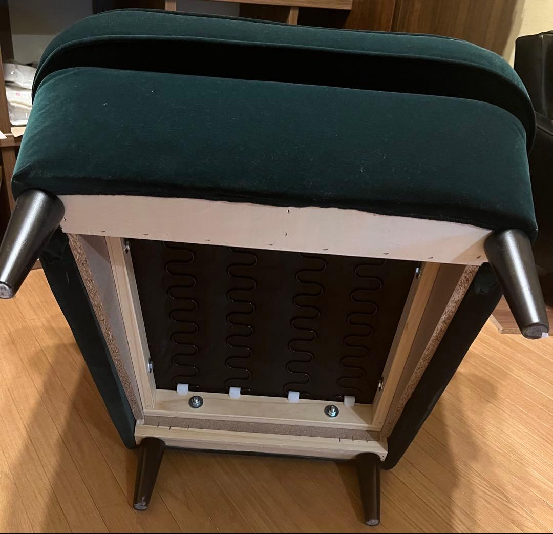 IKEA ストランドモン グリーン　ソファ