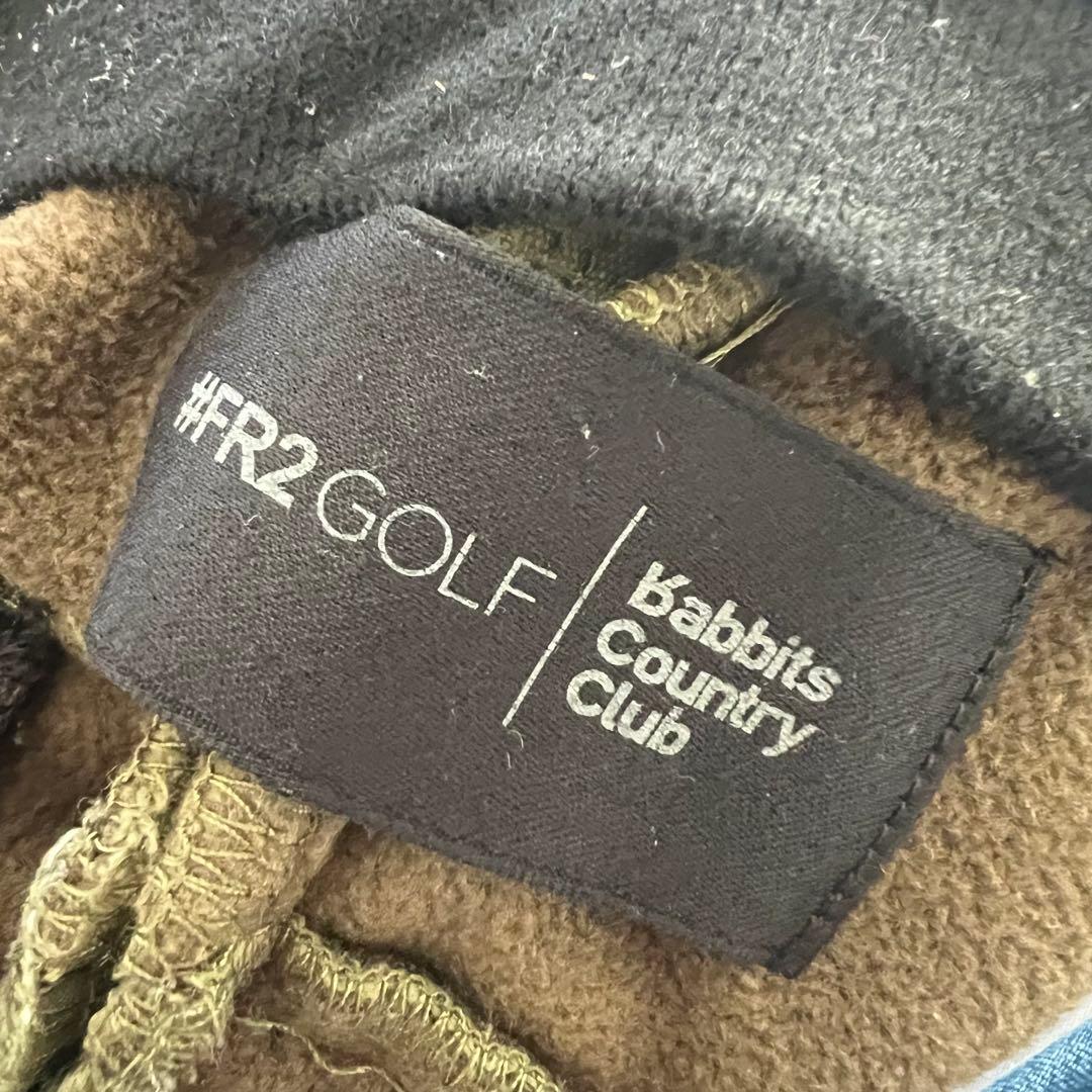 FR2GOLF エフアールツーゴルフ　セットアップ　フリース　ナイロン　メンズ