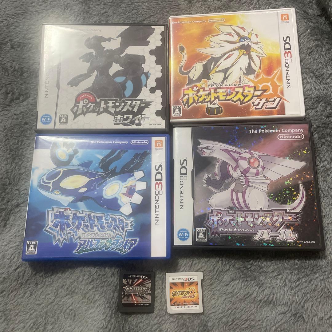 ポケットモンスター　ソフトまとめ売り