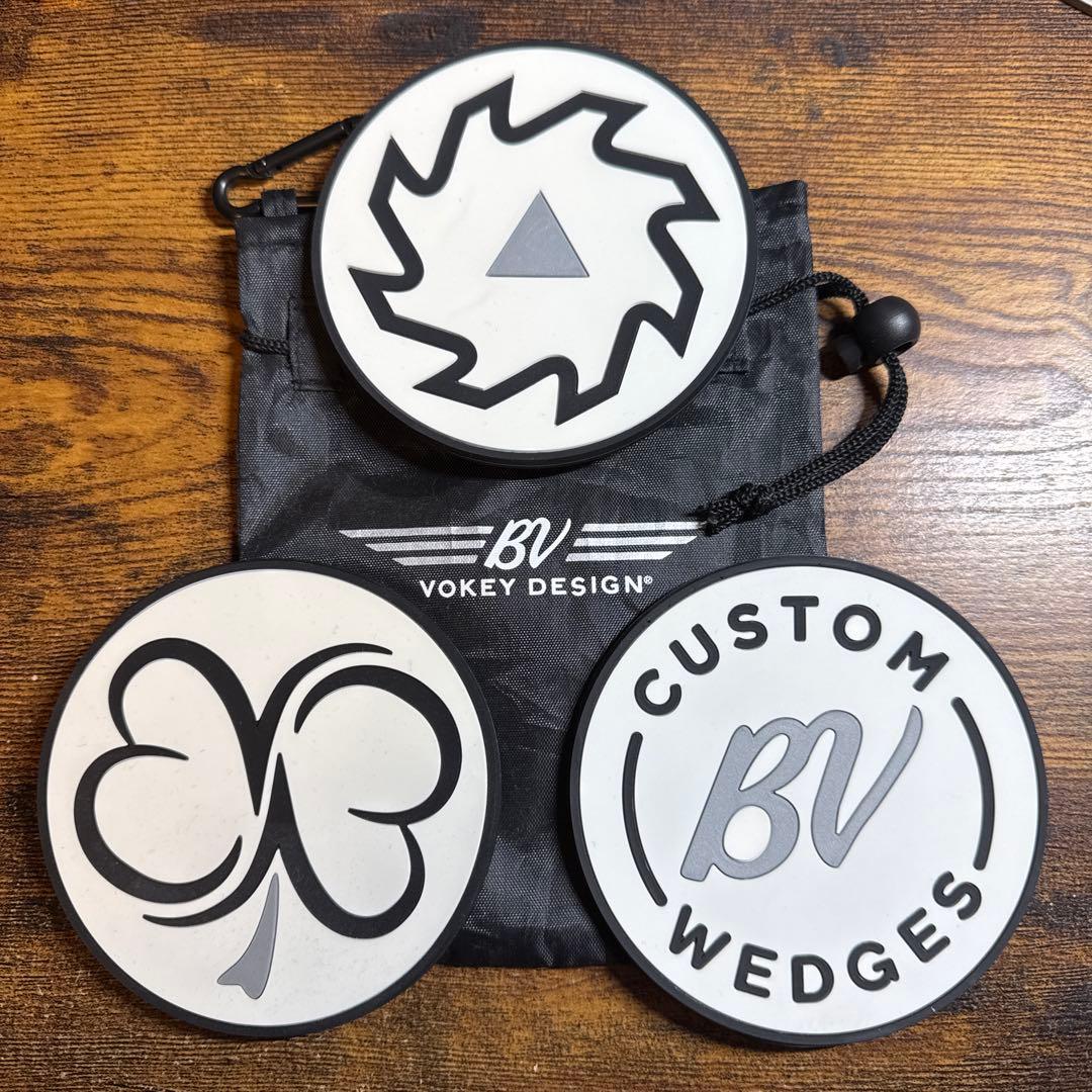 【激レア】ボーケイデザイン チッピングディスク3枚セットVokey Design