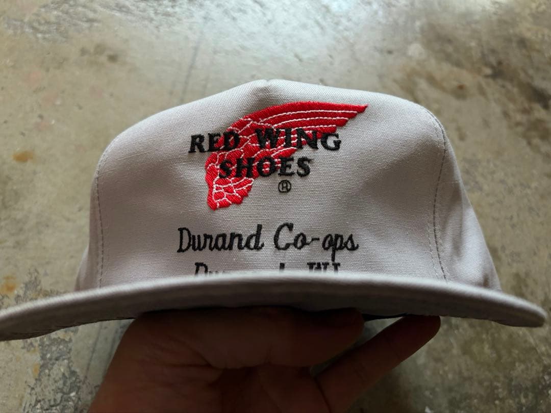 超激レア USA製デッドストックRED WING ヴィンテージトラッカーキャップ