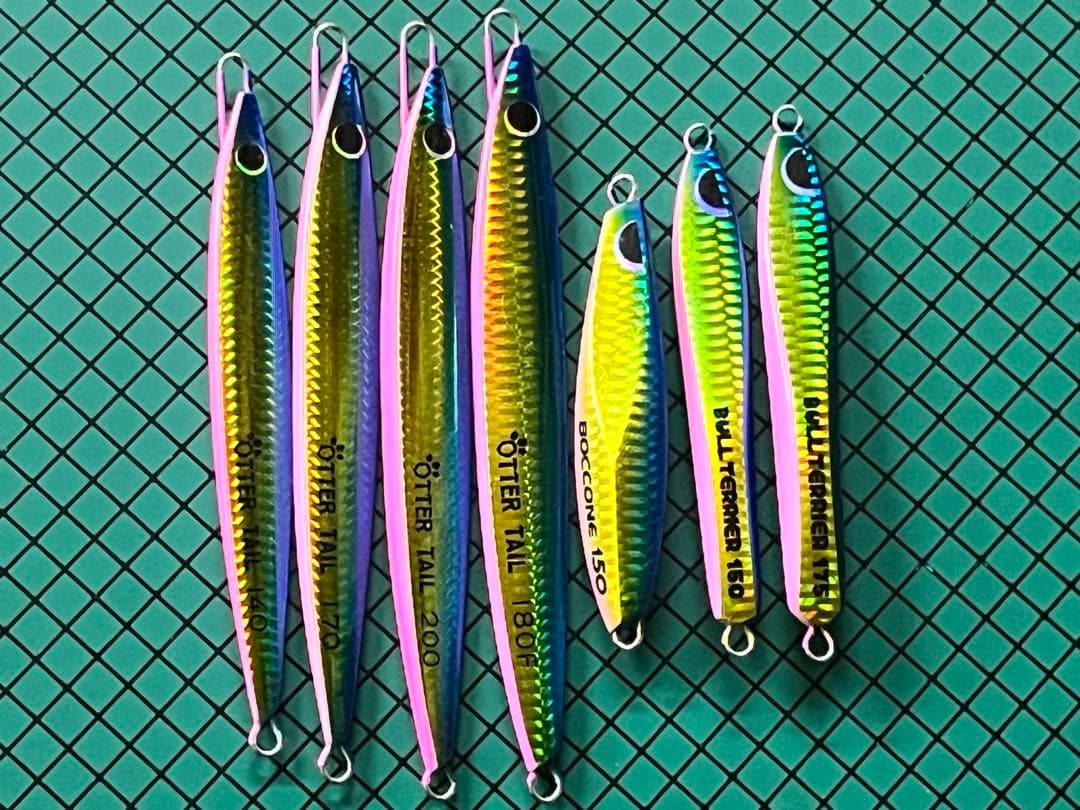 【ブリード】オッターテイル・ブルテリア他／ショップカラー中古品7本セット