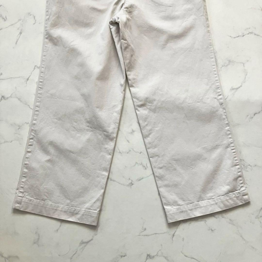 XLサイズ✨ 45R おこめチノのシャルロットパンツ 4 ホワイト