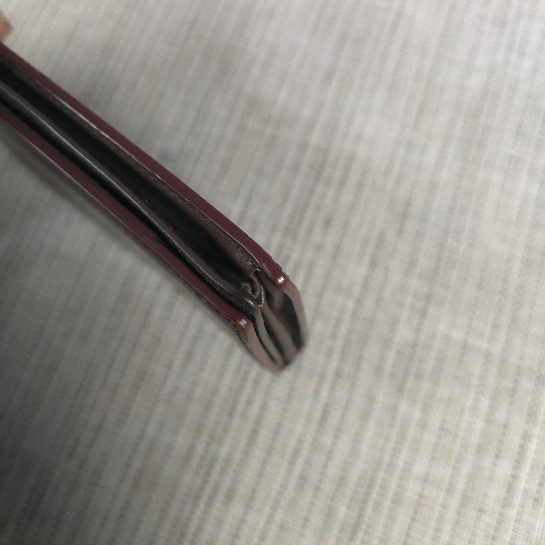 限定品　GANZO　ガンゾ　コードバン 通しマチ　名刺入れ　ブラウン