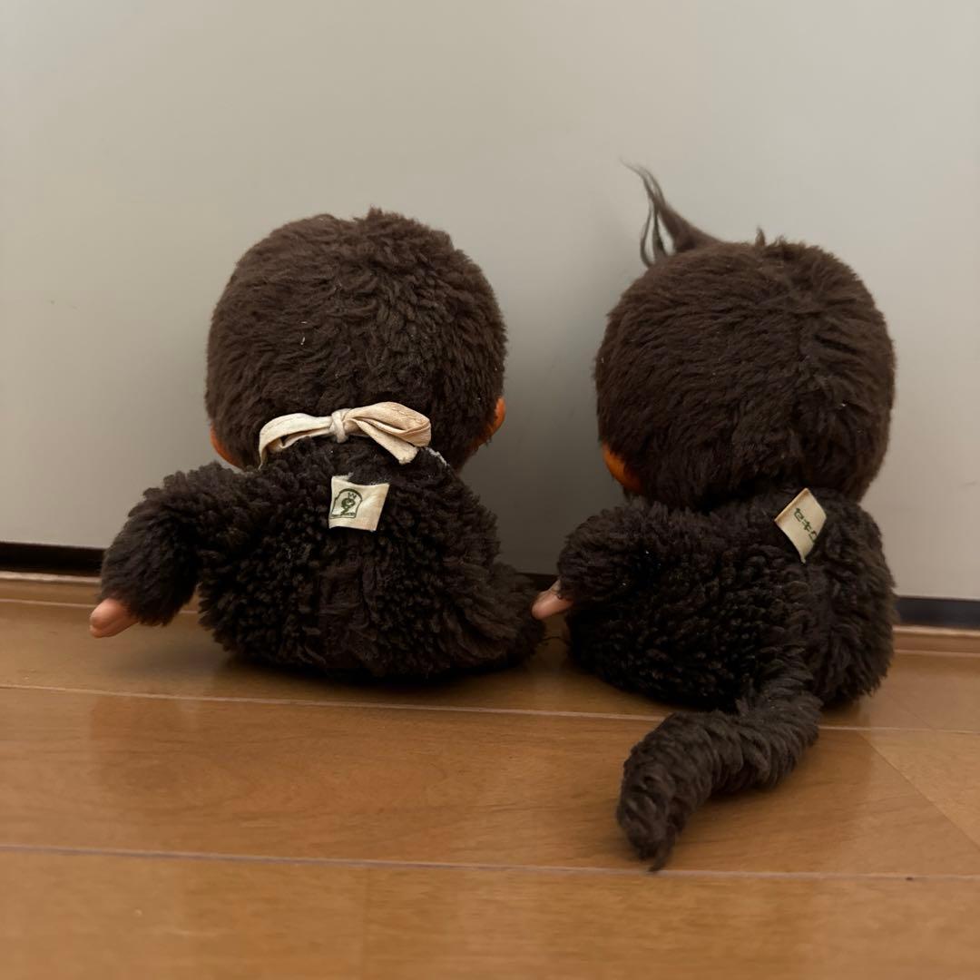 お値下げしました！♡モンチッチ♡ レア初代ふた子モンチッチ　身長約１３cm