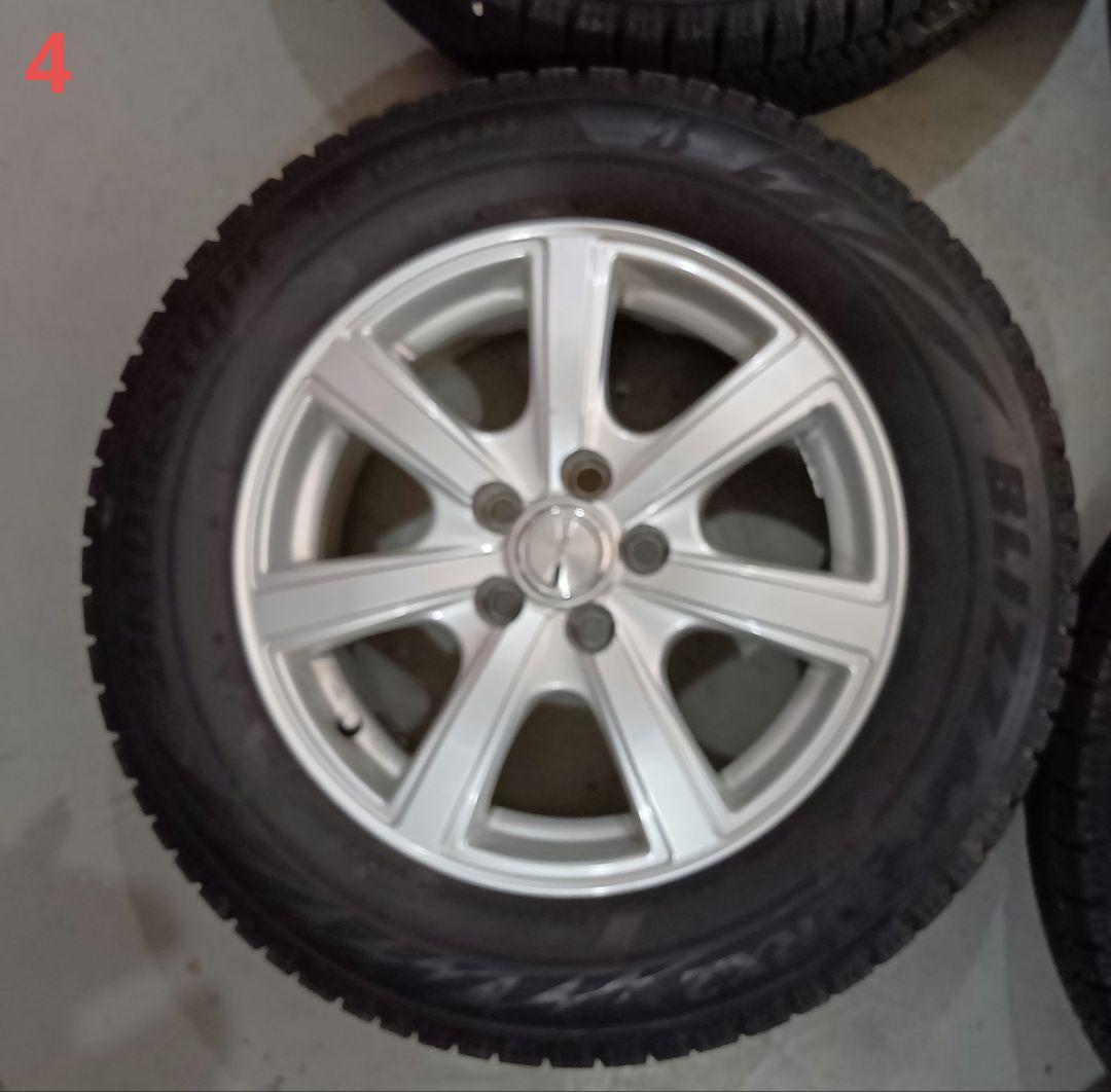 50 プリウス195/65R15 ブリヂストン　スタッドレスタイヤ　4本セット