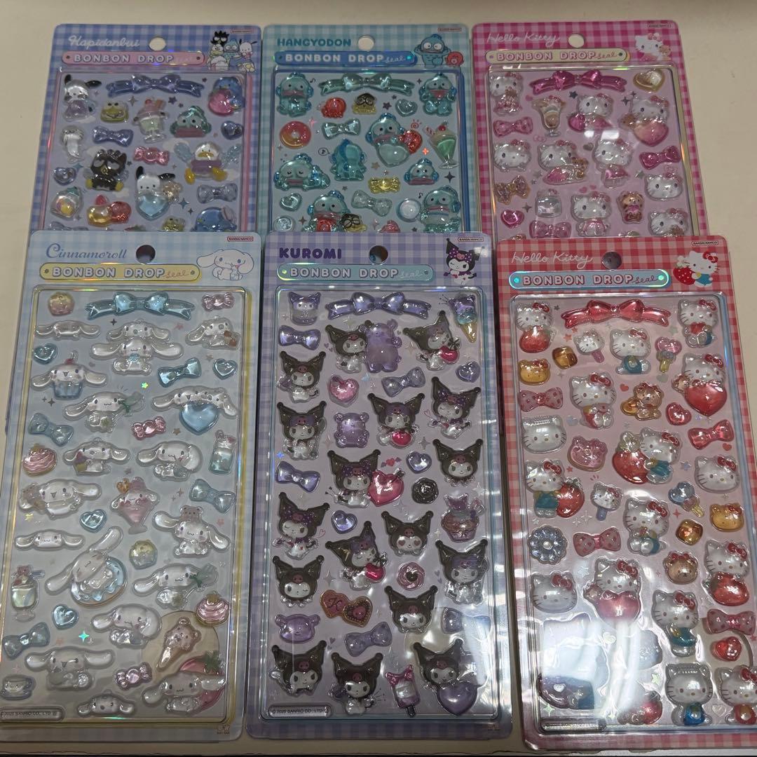 [正規品]ボンボンドロップシール第二弾サンリオ