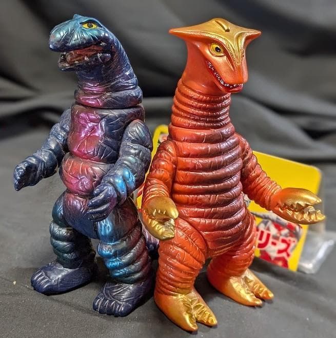 サドラー＆デットン　帰ってきたウルトラマン登場怪獣（ブルマァク復刻）２体セット