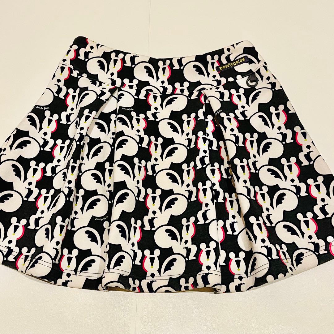 PEARLY GATES　パーリーゲイツ　セットアップ　スカート　総柄　サイズ1