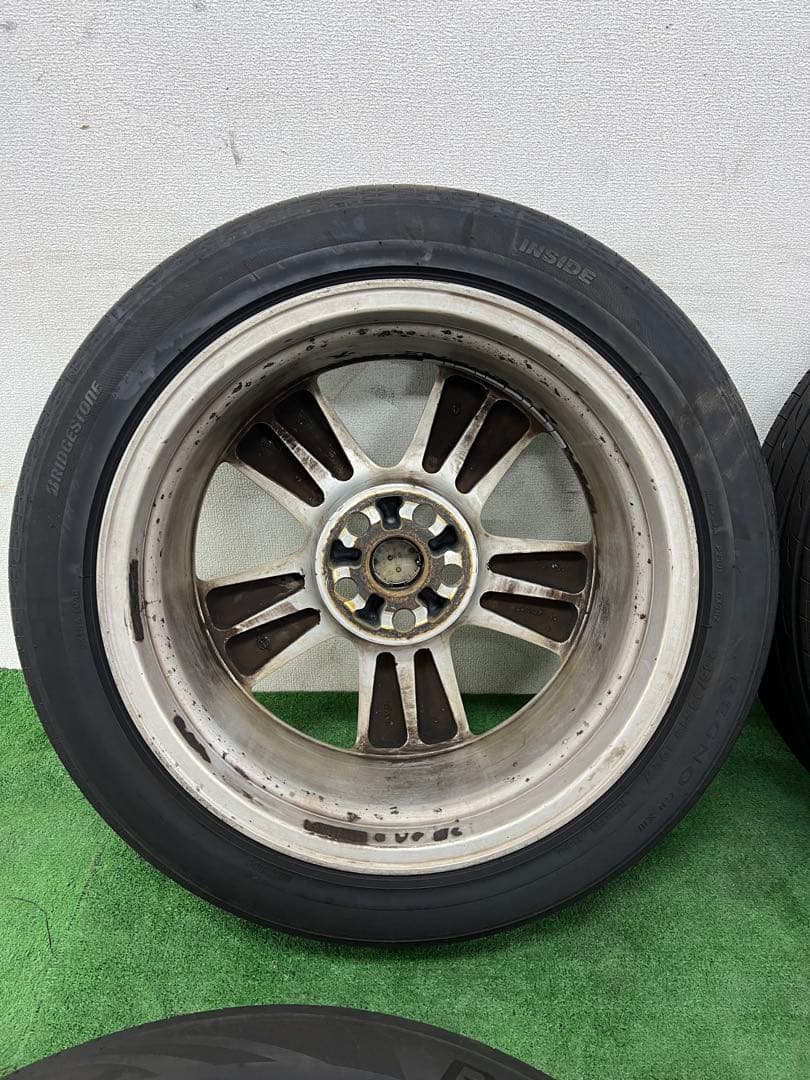 レクサスLS460 純正19インチホイール/ブリヂストンタイヤ 2025年タイヤ