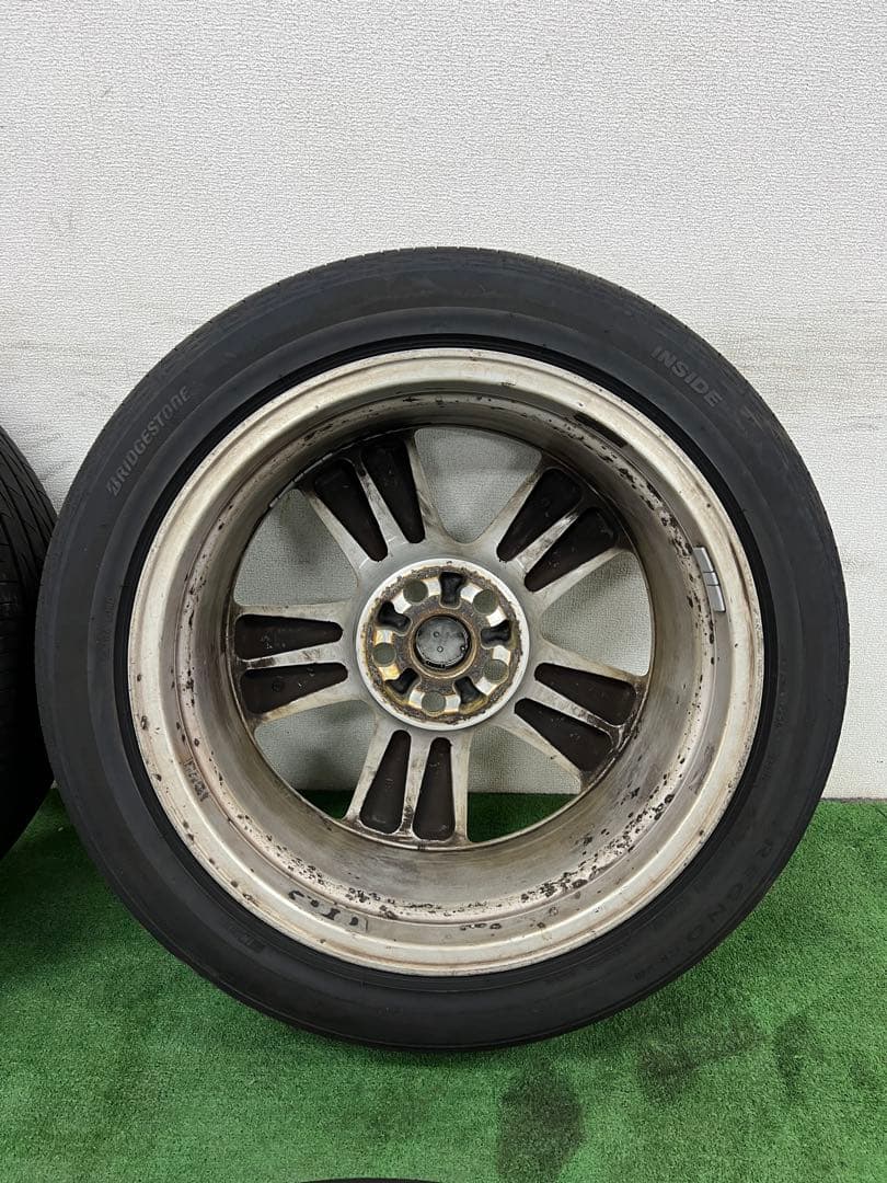 レクサスLS460 純正19インチホイール/ブリヂストンタイヤ 2025年タイヤ