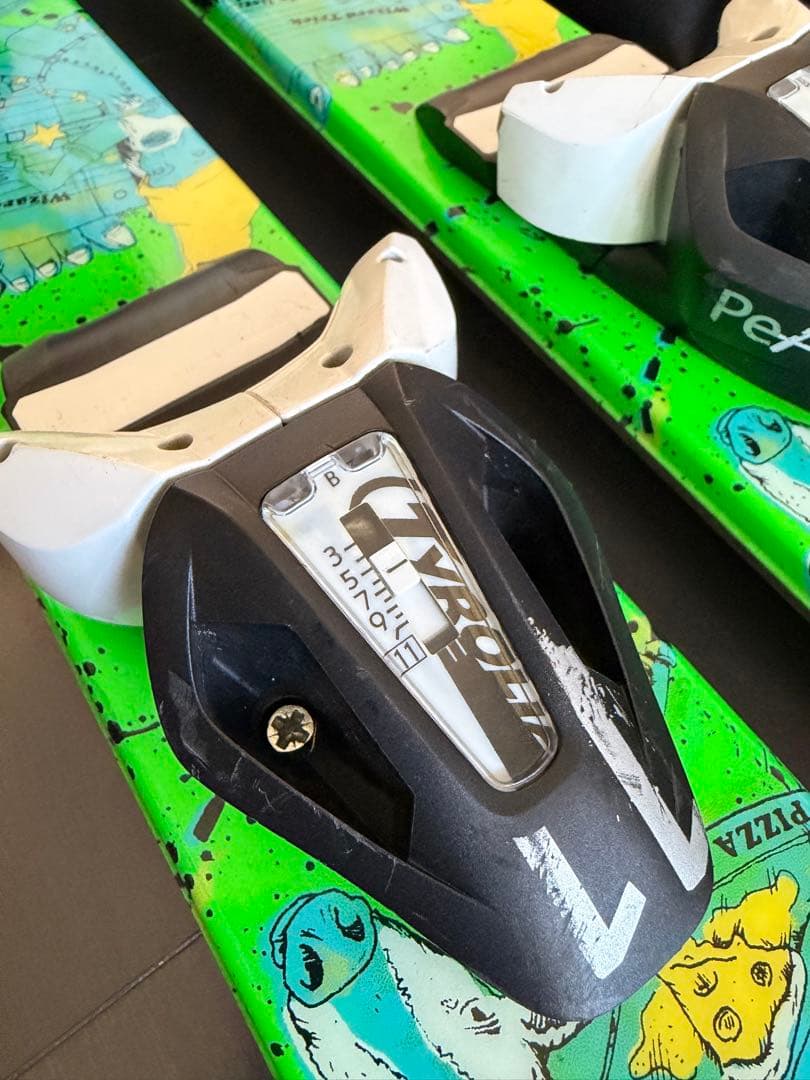 LINE スキー板　ビンディング　ケース　3点セット