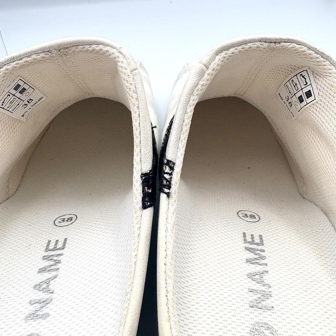 美品✨ノーネーム ヨーコ スニーカー 定番ミュールサンダル 24cm