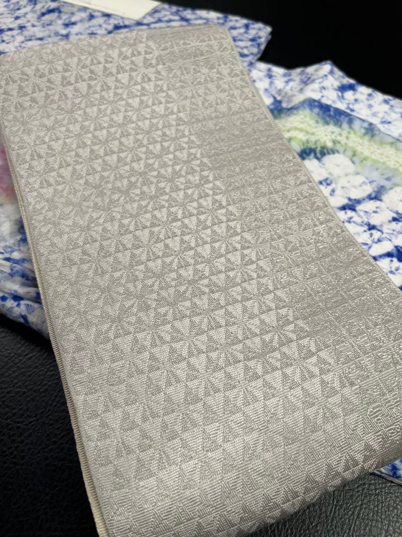 有松絞り浴衣新品 仕立て上りhanashibori白青地