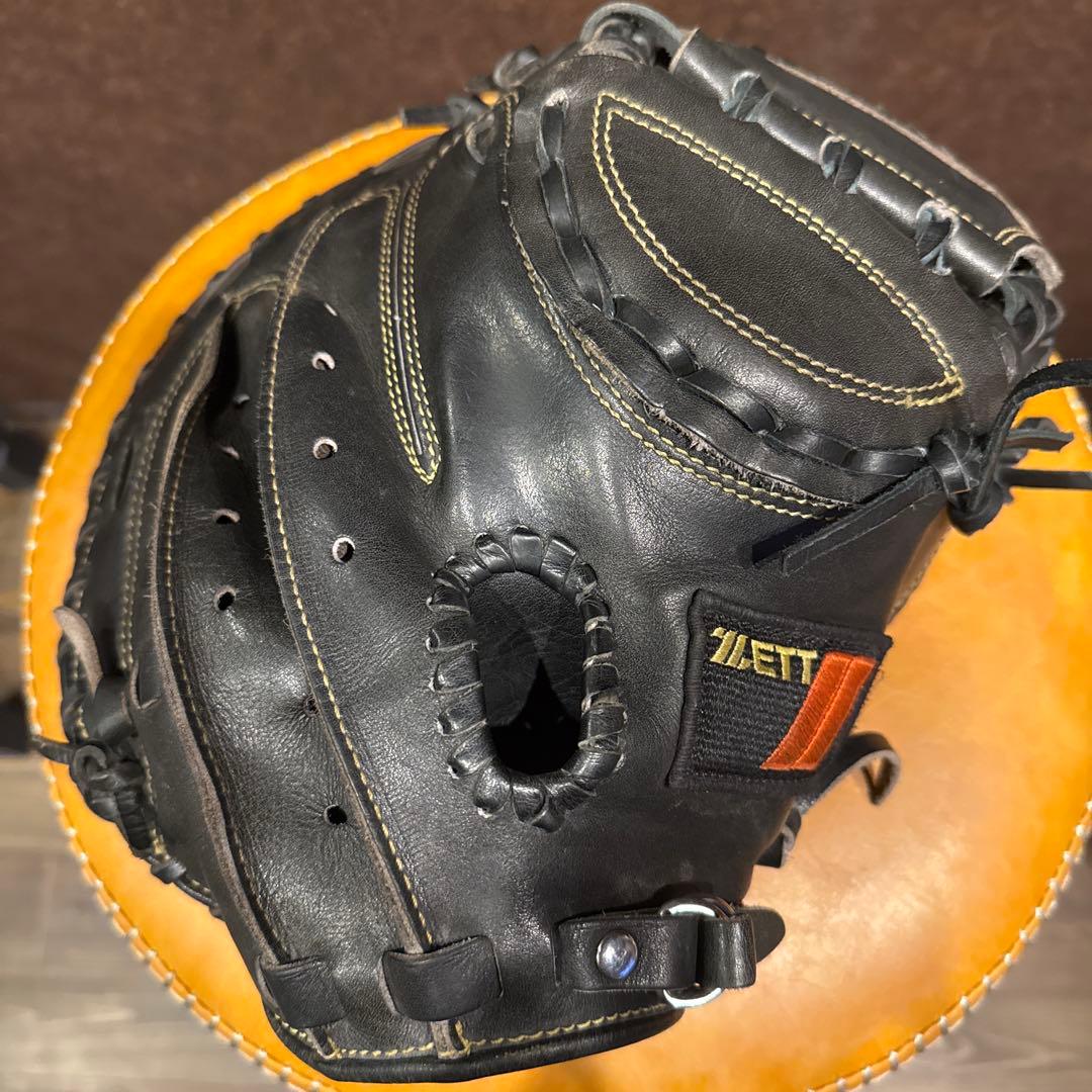ZETT 復刻版 伊東勤モデル　軟式キャッチャーミット