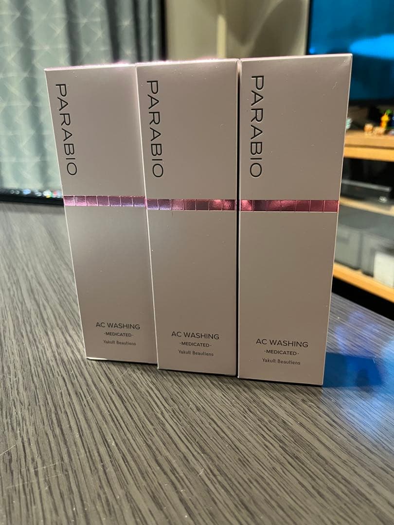 PARABIO AC WASHING メディケイテッド 120g 3本セット