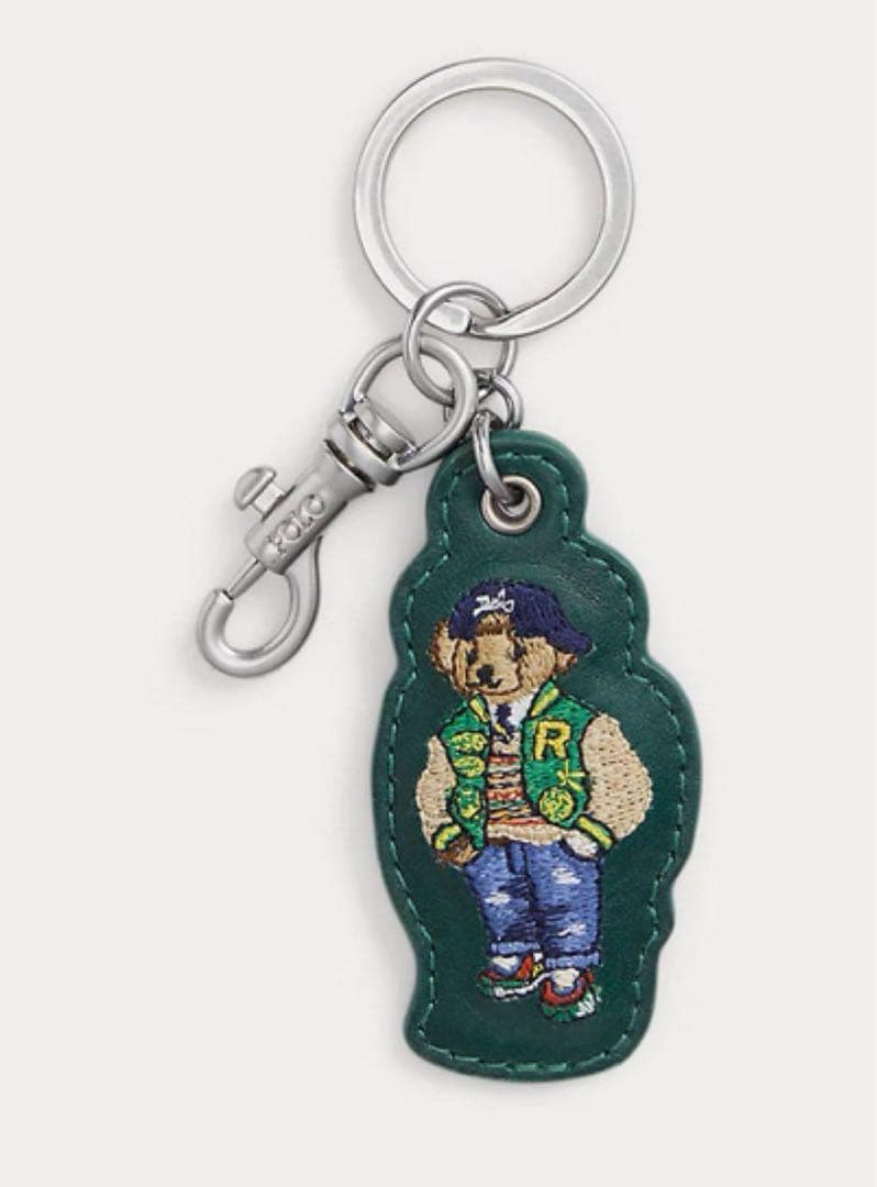 POLO RALPH LAUREN ポロベア レザーキーホルダー