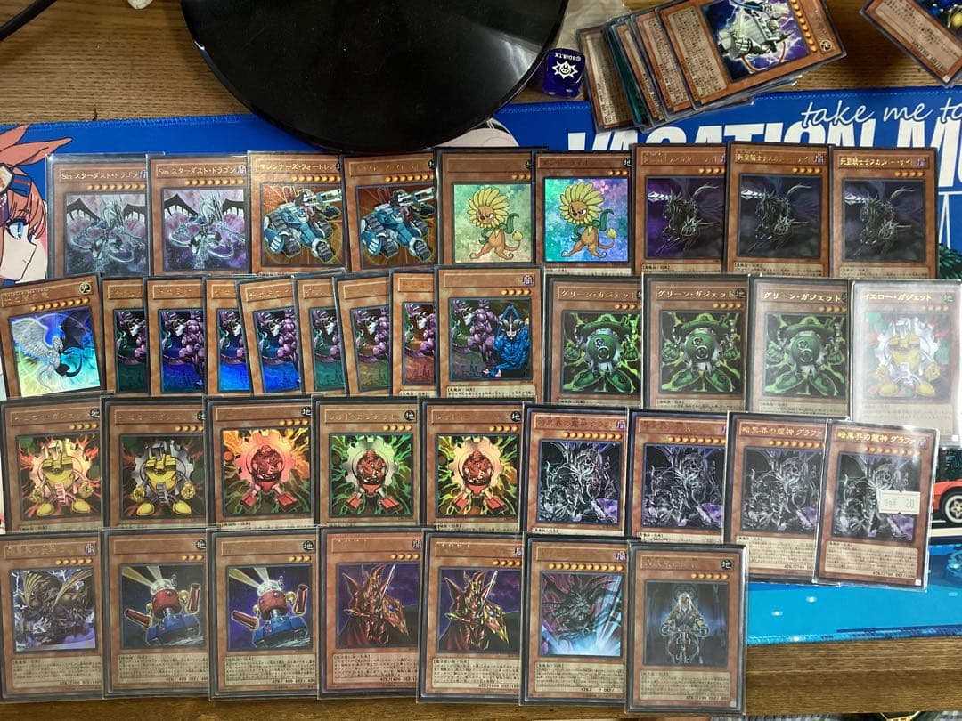 1103引退品デッキ10個サイド付き、関連カードバインダー2個