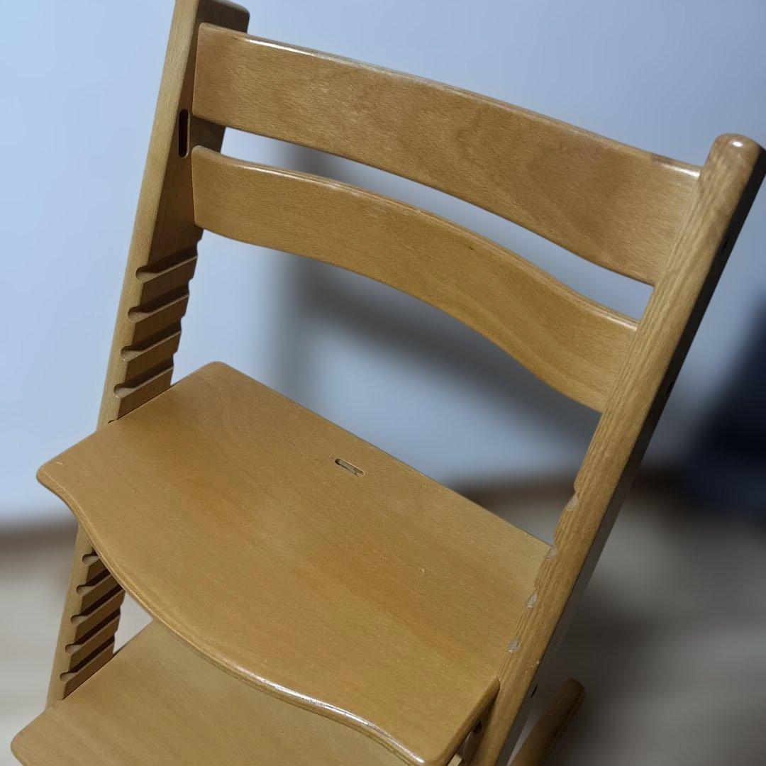 ストッケ　トリップトラップ　ナチュラル　シリアルナンバー0 状態良い　最安値