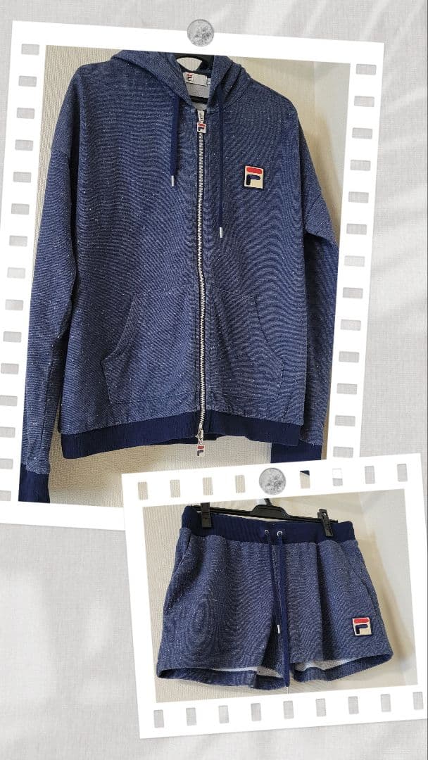 FILA テニスウェア ネイビー