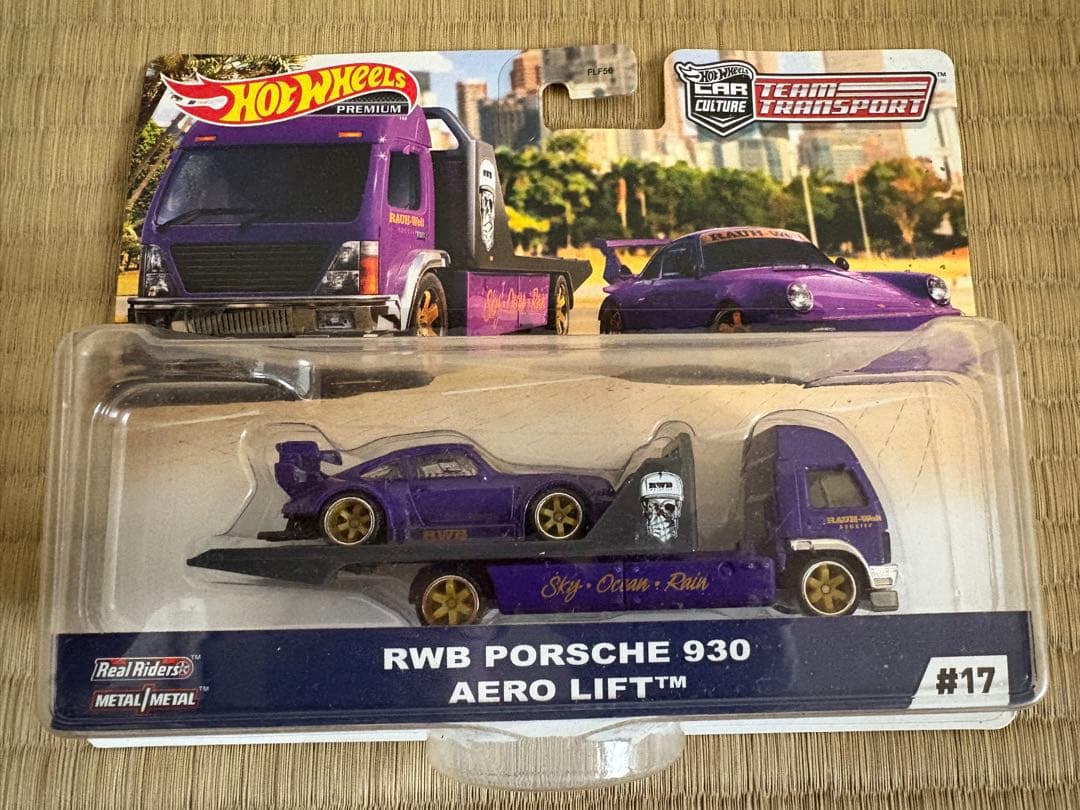 ホットウィール　チームトランスポート　RWB PORSCHE 930