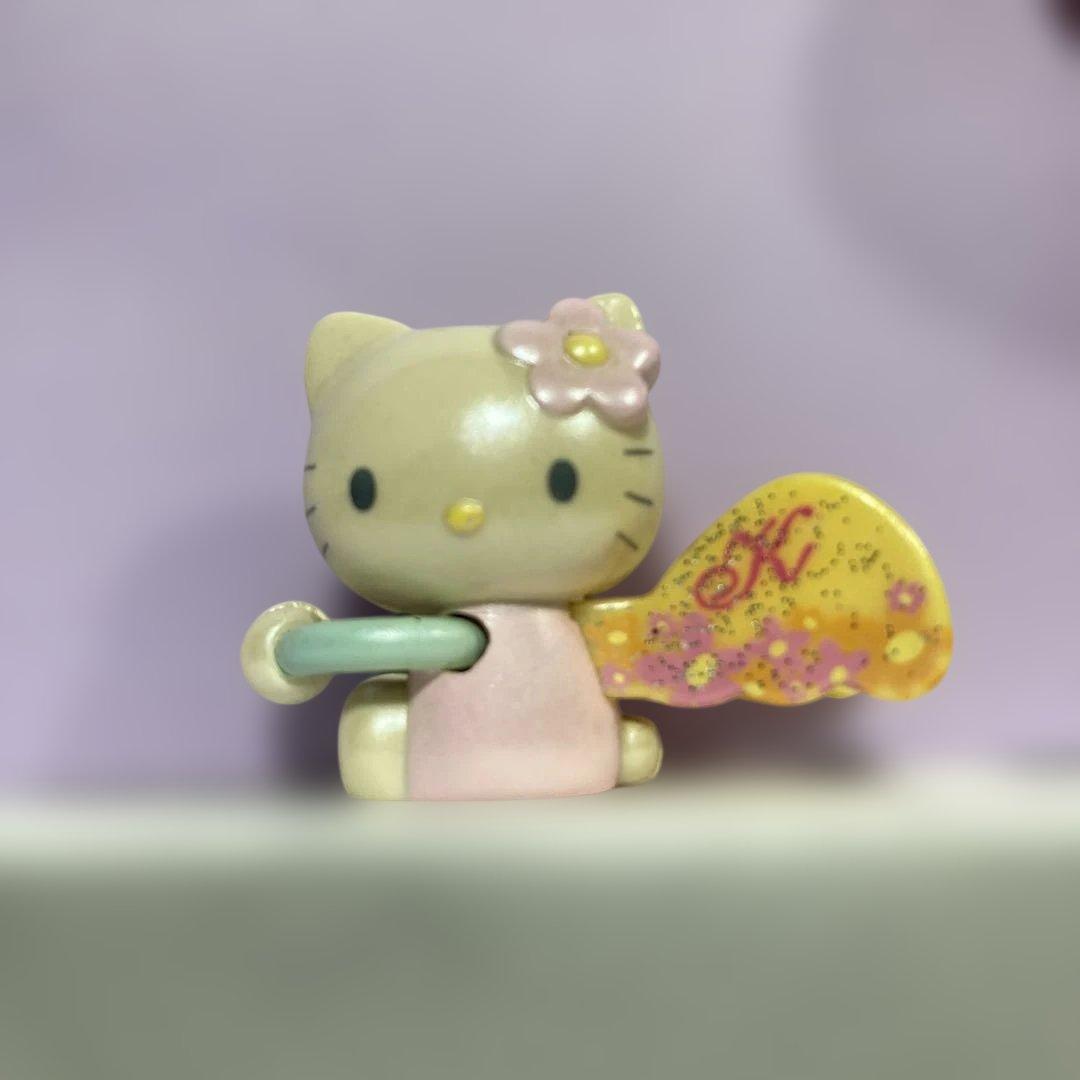 希少、キラキラウィングクリップフィギュア　マグネット　激レア　ハローキティ