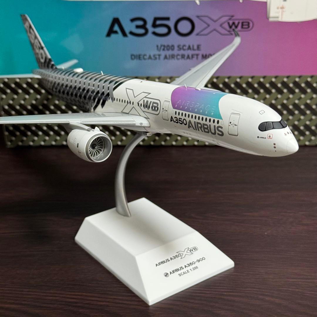 テ*カ様 JC AIRBUS A350-900 ハウスカラー F-WWCF 1/