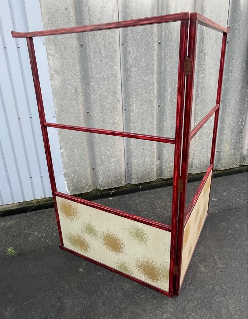 稀少/古道具/当時物/無垢材/木製/衣紋掛け/衣桁/着物掛け/32