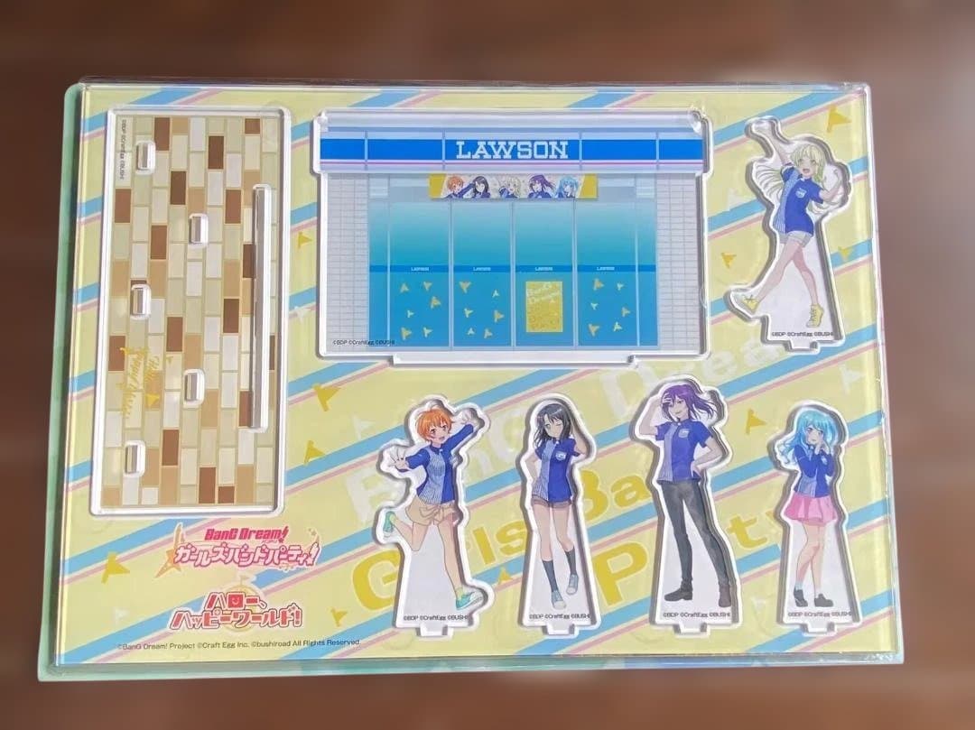 バンドリ ジオラマアクリルスタンド ハロー、ハッピーワールド ローソン