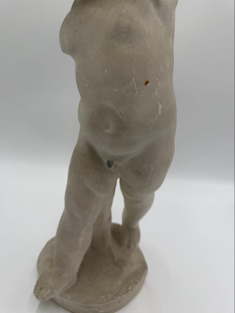 石膏像 小児立像 キューピット 美術　小僧