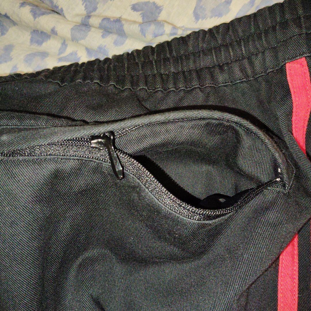 ち*け様 adidas originals ジャージ上下 セットアップ 黒/赤