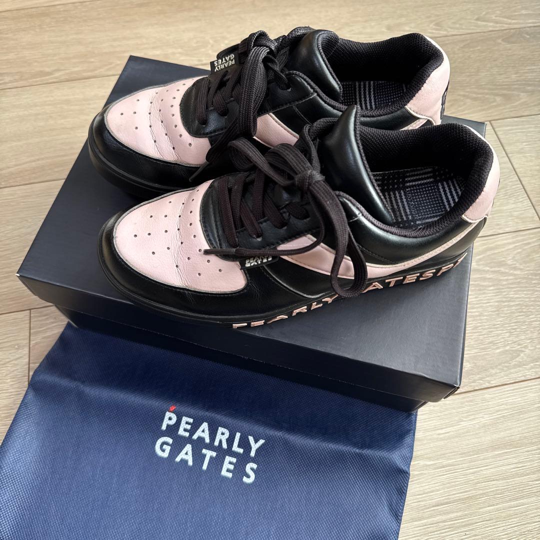 PEARLY GATESパーリーゲイツ ローカットゴルフシューズ2022年モデル