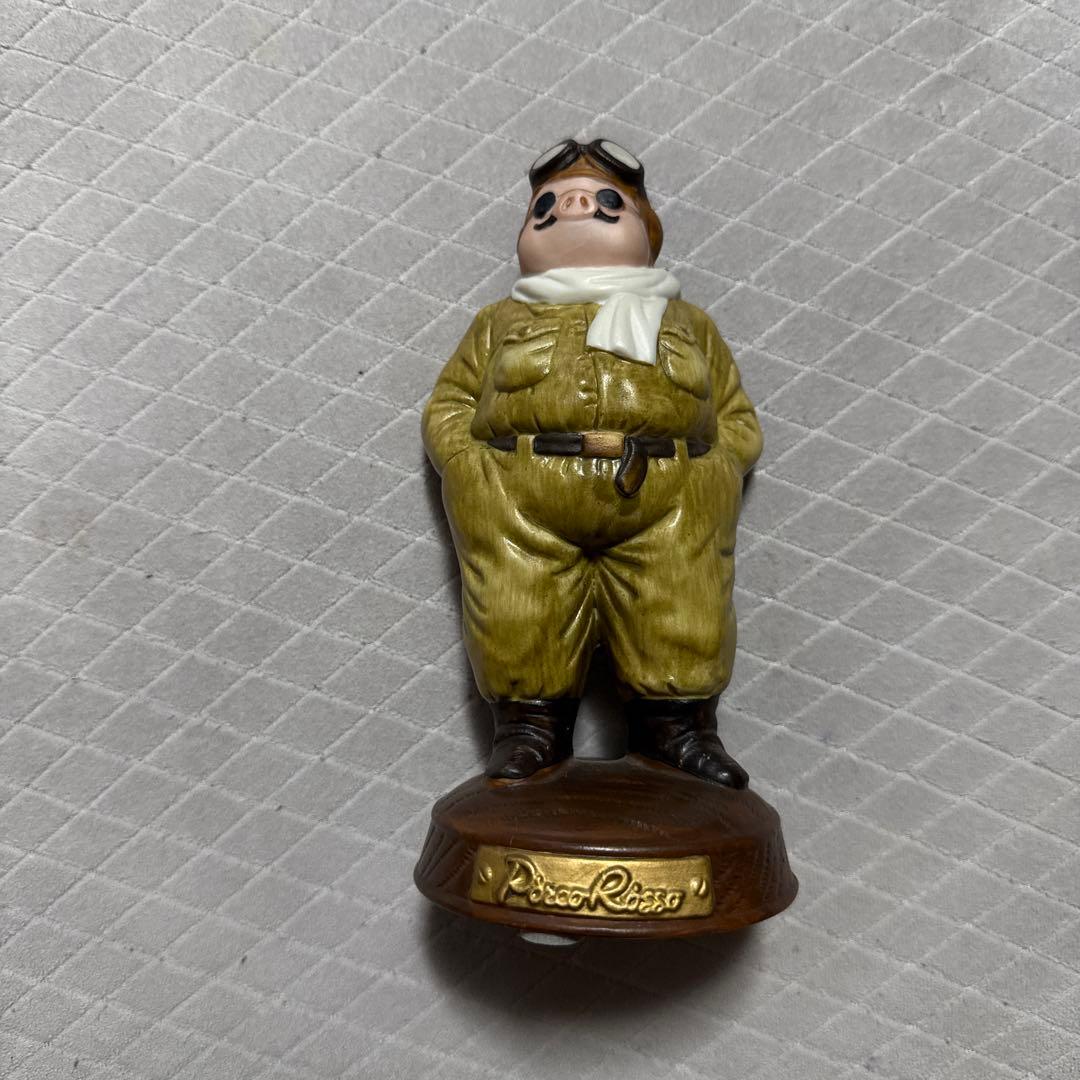 [レア美品] 紅の豚ポルコロッソパイロットフィギュア