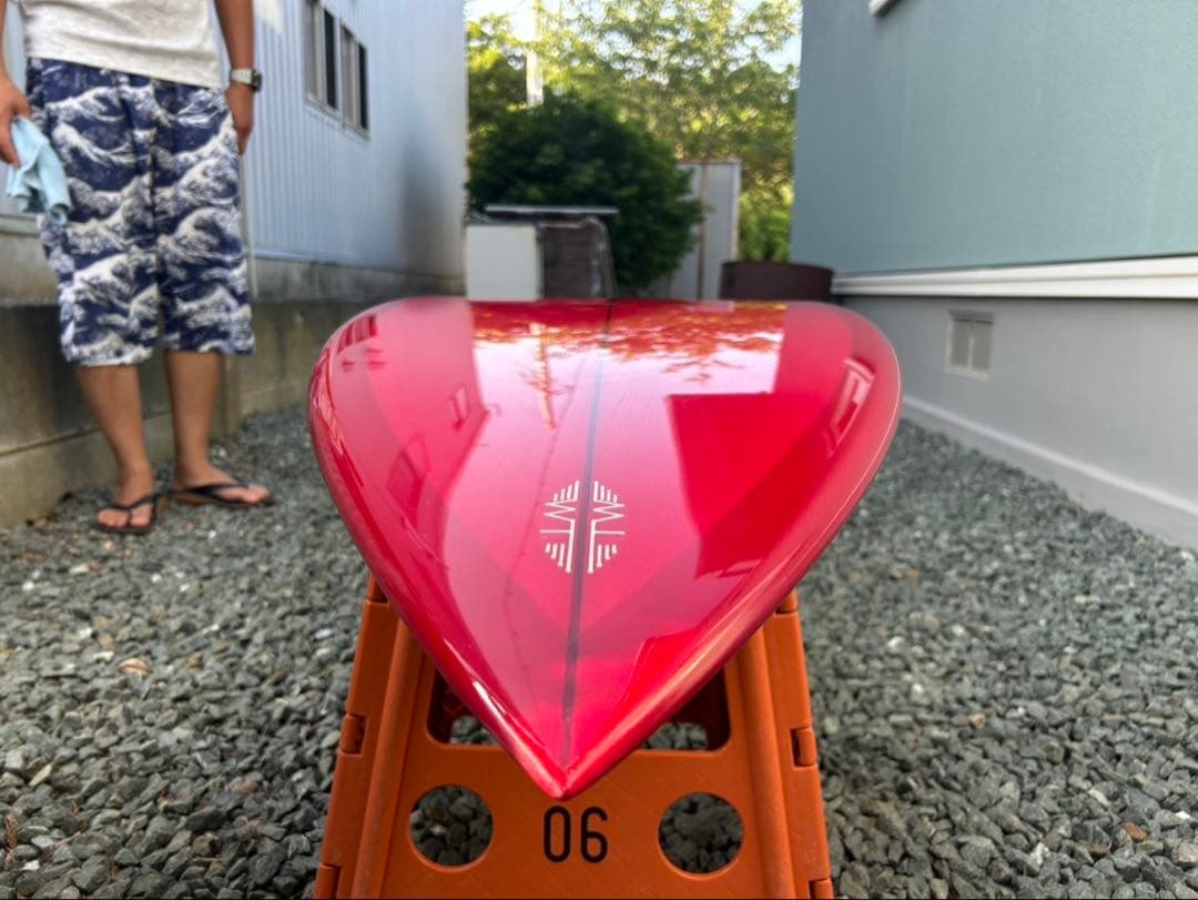 タイラーウォーレン フィン付　Tyler Warren 6'6 ミッドレングス