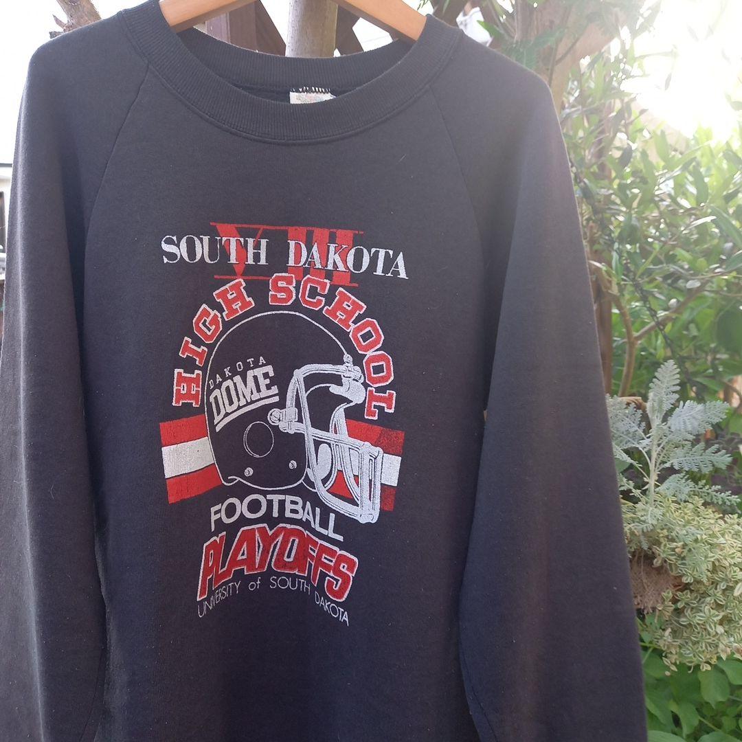 サウスダコタ　ハイスクール！フットボール　スウェットトレーナー　ヴィンテージ！