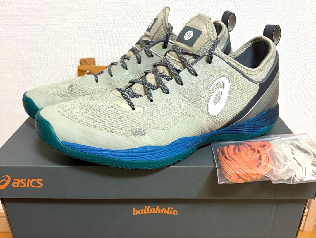 ballaholic×asics NOVA FF2 28.5㌢ 完売 貴重