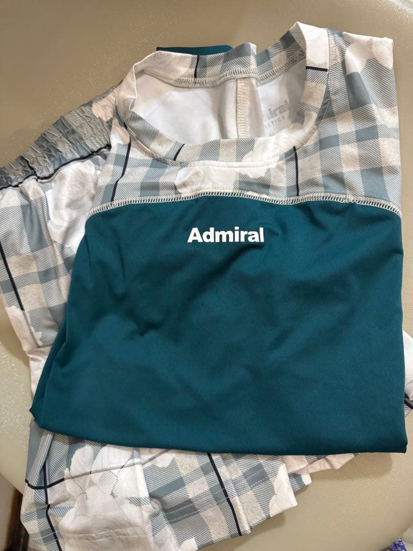 admiral アドミラル　フラワーチェックウェア　セットアップ